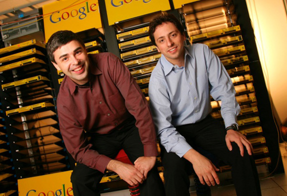 larry page ve sergey brin 2