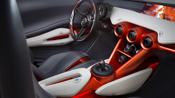Nissan Gripz Concept ic tasarim