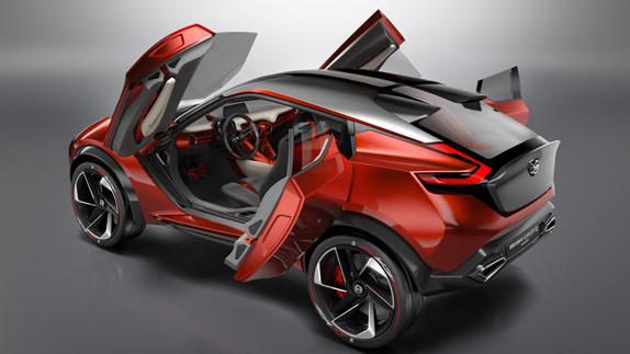 Nissan Gripz Concept tasarim