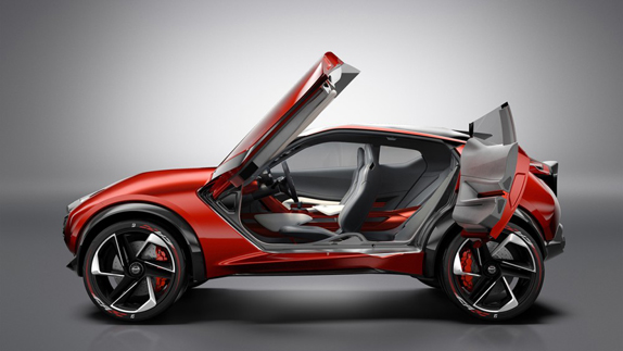 Nissan Gripz Concept yandan gorunus