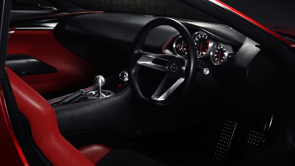 Mazda RX Vision ic mekan