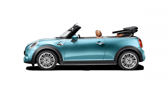 Mini Convertible acilir kapanir tavan