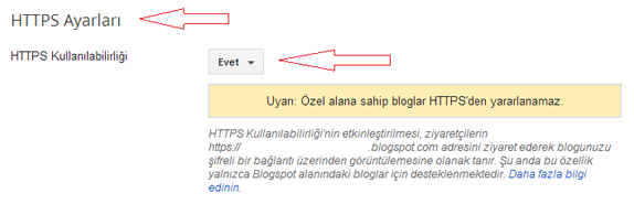 blogger https kullanimi