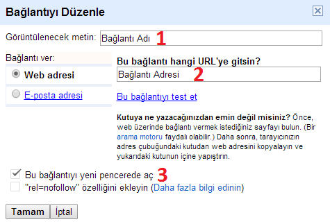 blogger linkleri yeni pencerede acmak 2
