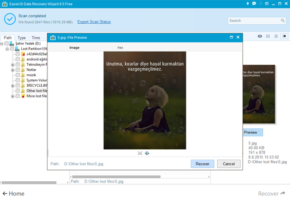 easeus data recovery 4
