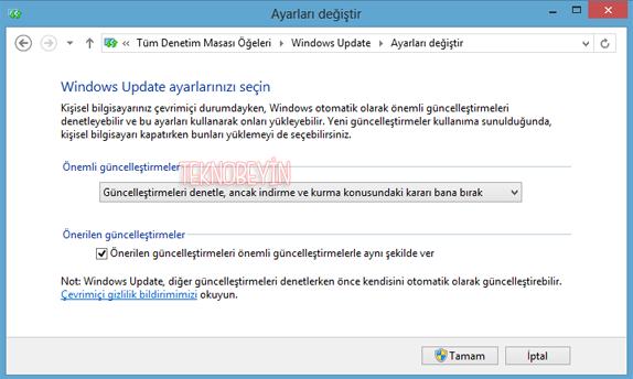 windows8 yuksek disk kullanimi