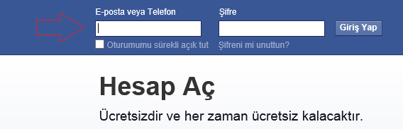 facebook yedek almak 1