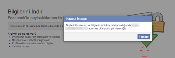 facebook yedek almak 7