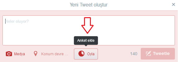 twitter anket olusturmak 2