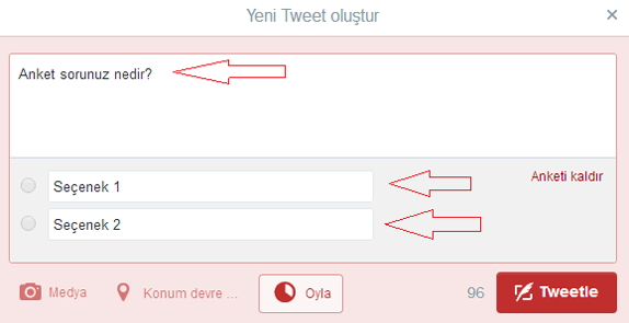 twitter anket olusturmak 3