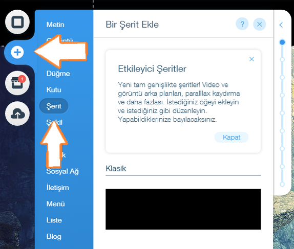 wix surukle birak 3