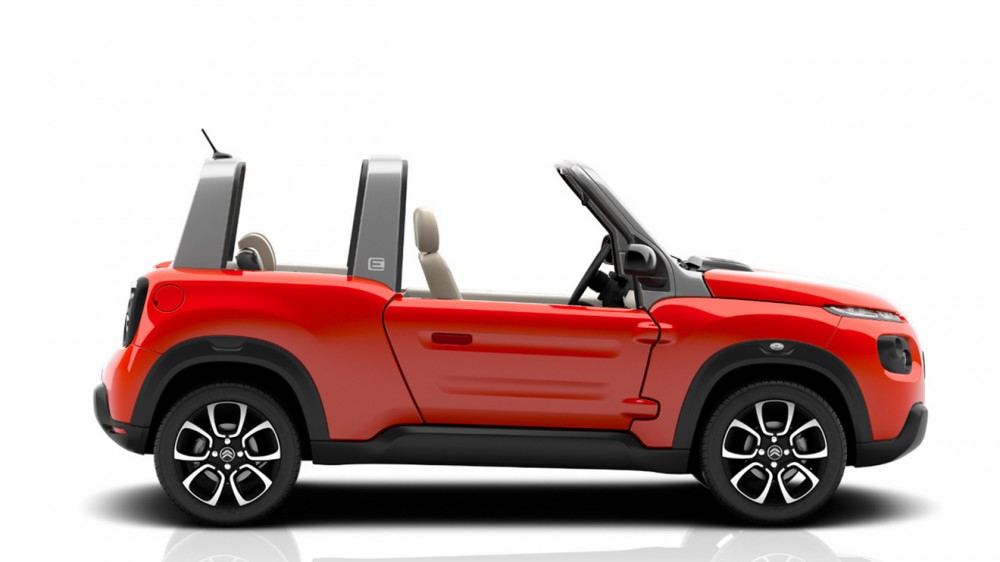 Citroen E-Mehari yandan gorunus