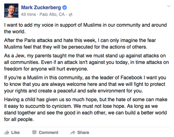 mark zuckerberg muslim