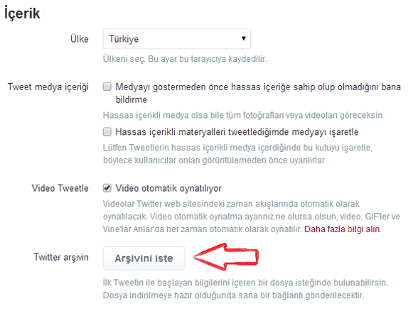 twitter arsiv indirme 2