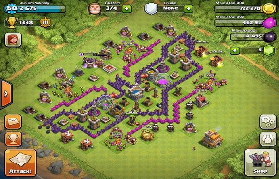 Clash of Clans koy tasarimi 10