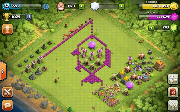 Clash of Clans koy tasarimi 11