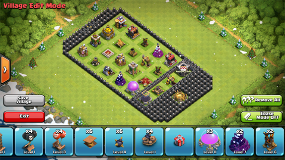 Clash of Clans koy tasarimi 14