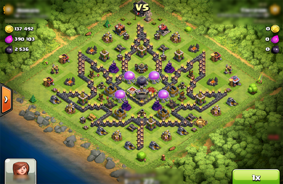 Clash of Clans koy tasarimi 7