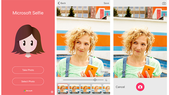 Microsoft Selfie