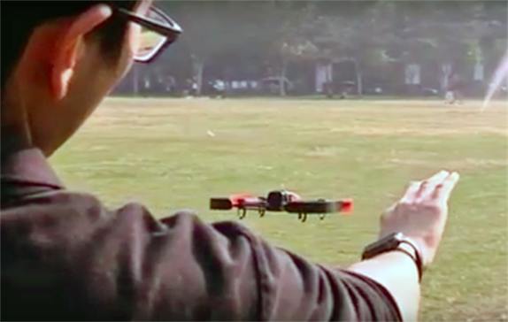apple watch drone kontrolu
