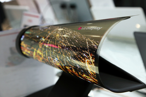 lg rulo oled ekran