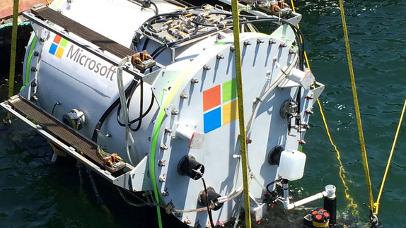 microsoft su alti veri merkezi