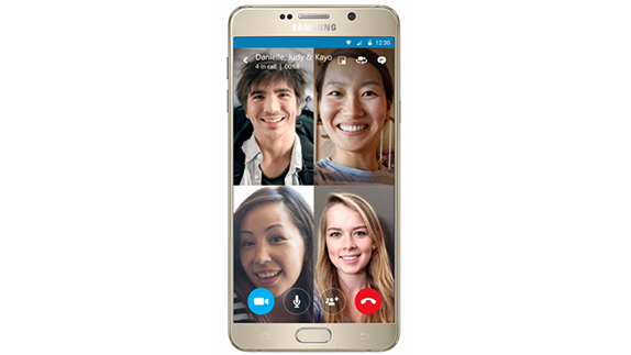 skype goruntulu grup sohbet
