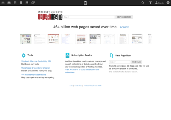wayback machine nedir