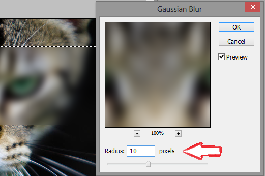 photoshop bulaniklastirma 3