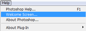 photoshop welcome screen kapatmak 1