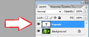 photoshop yazi icine fotograf 4