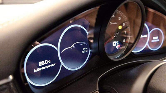 2017 Porsche Panamera gosterge