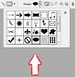 photoshop konusma balonu 4