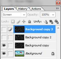photoshop yagmur efekti 10