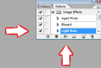 photoshop yagmur efekti 4