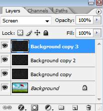 photoshop yagmur efekti 5