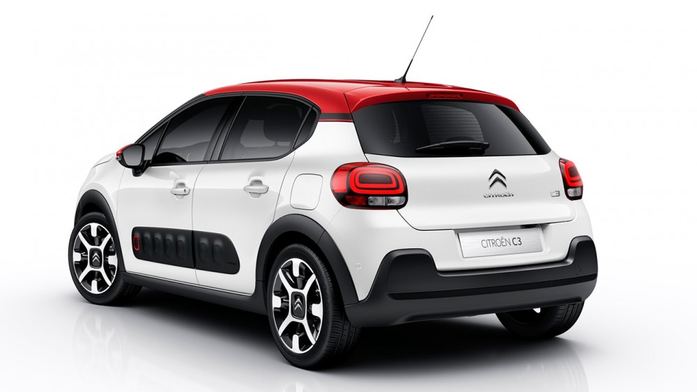 Yeni Citroen C3 arka