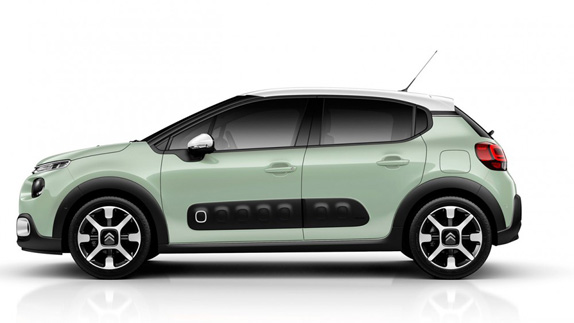 Yeni Citroen C3 yan