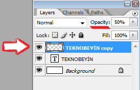 photoshop yazi yansimasi 13