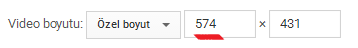 youtube ozel video boyutu 5