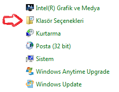 windows 7 gizli dosyalari gosterme 2