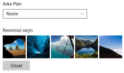 windows 10 kilit ekrani resmini degistirmek 3