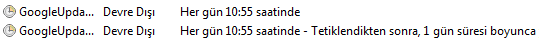 google chrome otomatik guncelleme kapatmak 3