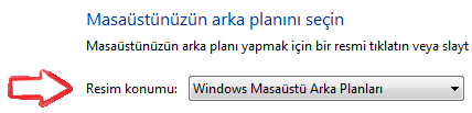 windows 7 arka plan degistirmek 5