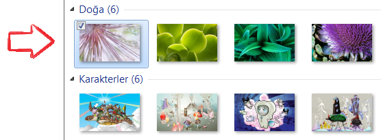 windows 7 arka plan degistirmek 6