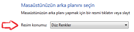 windows 7 arka plan degistirmek 7