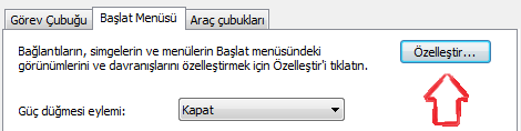 windows 7 baslat menusu simgelerini kucultmek 3