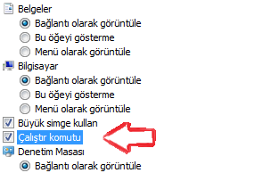 windows 7 calistir ve baslat menusu 4