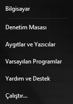 windows 7 calistir ve baslat menusu 6