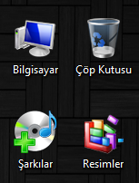 windows 7 masaustu simgelerini kucultmek 2